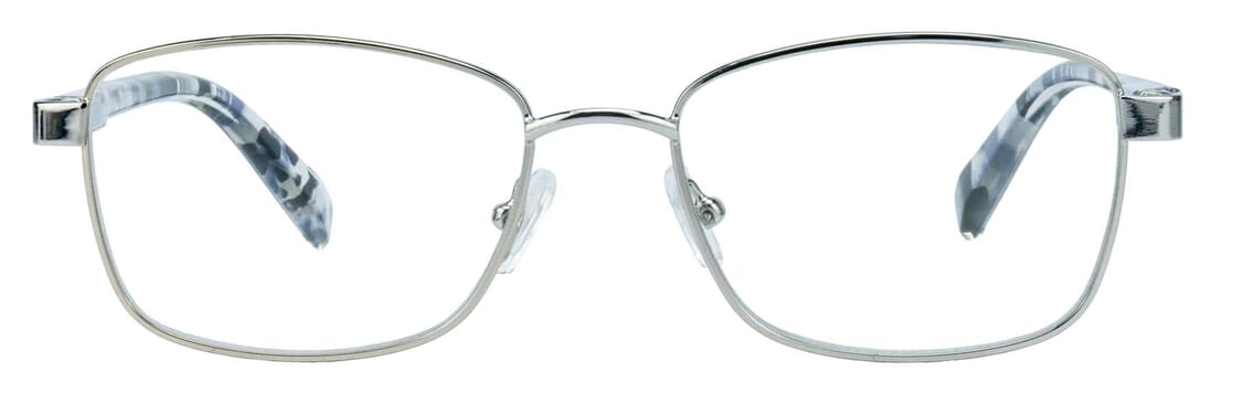 Lesebrille Lexxoo 4191 silber frontal Lesebrille Lexxoo 4191 silber frontal