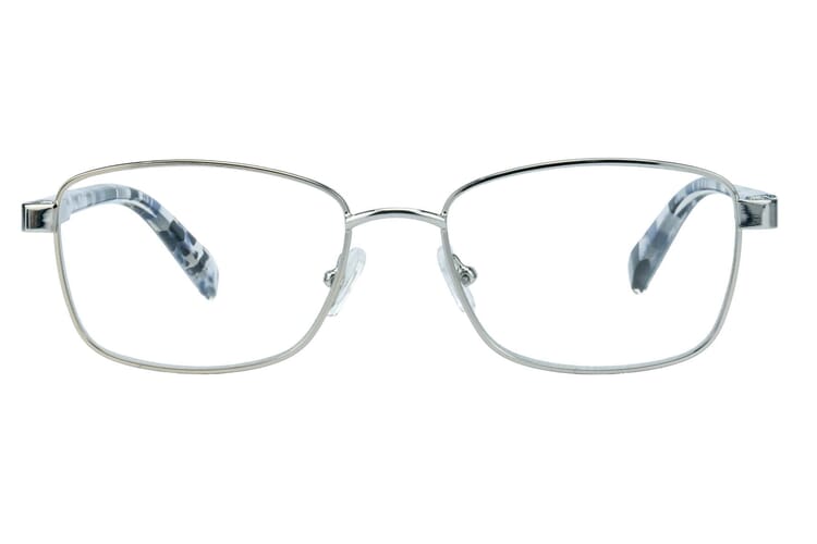 Lesebrille Lexxoo 4191 silber frontal Lesebrille Lexxoo 4191 silber frontal