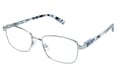 Reading glasses LEXXOO 4191 silver lateral Reading glasses LEXXOO 4191 silver lateral