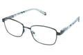 Reading glasses LEXXOO 4191 anthracite lateral Reading glasses LEXXOO 4191 anthracite lateral