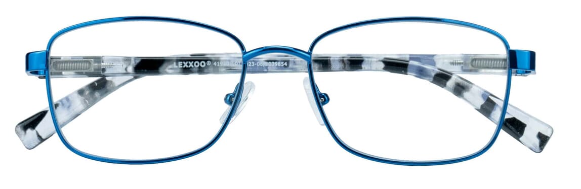 Lesebrille Lexxoo 4191 blau geschlossen Lesebrille Lexxoo 4191 blau geschlossen