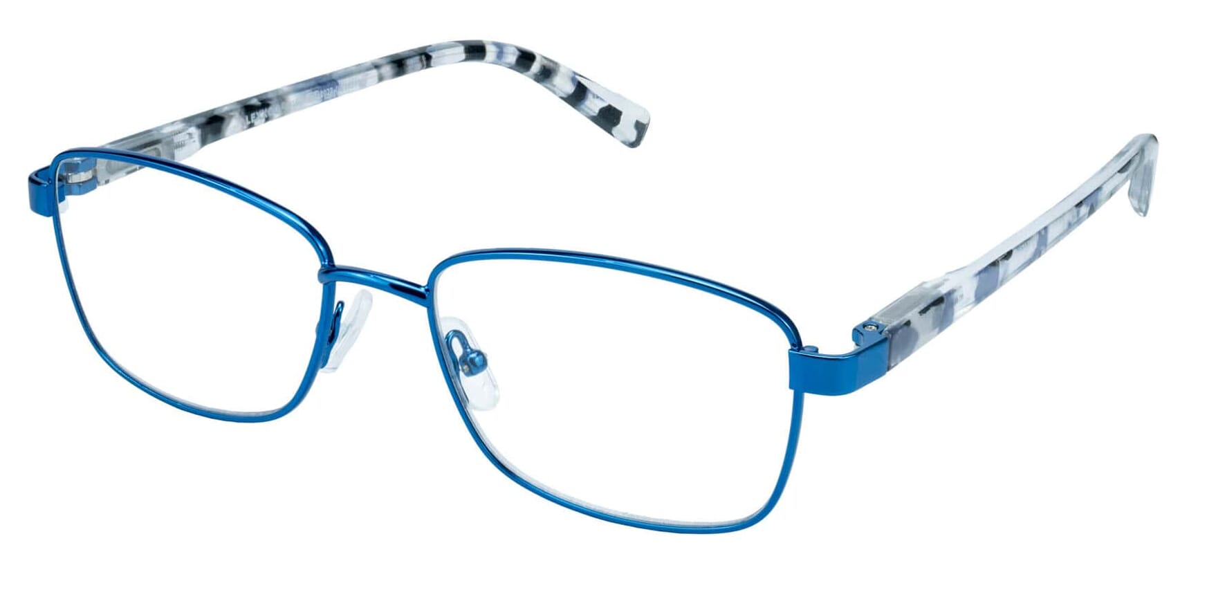 Lesebrilla Lexxoo 4191 blau seitlich