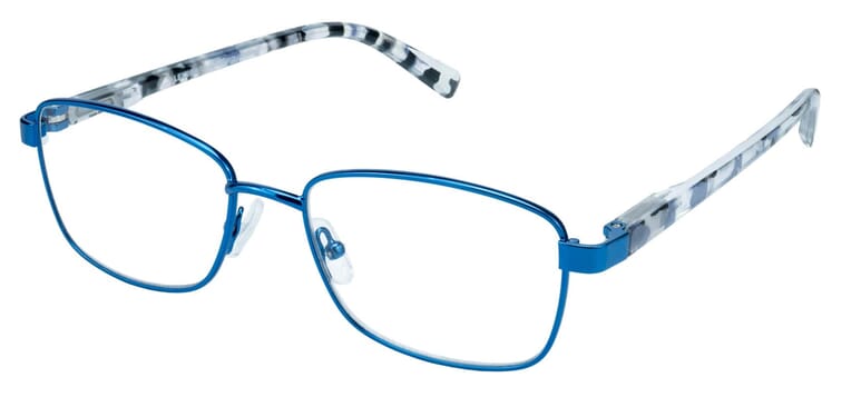 Lesebrille Lexxoo 4191 blau seitlich Lesebrilla Lexxoo 4191 blau seitlich