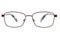 Lesebrille Lexxoo 4191 rot frontal Lesebrille Lexxoo 4191 rot frontal