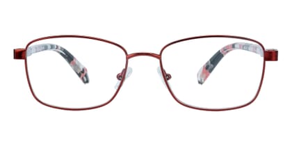 Lesebrille Lexxoo 4191 rot frontal Lesebrille Lexxoo 4191 rot frontal
