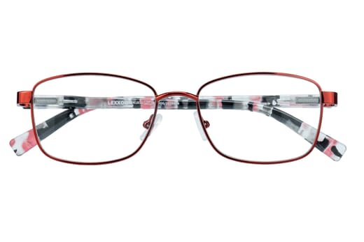 Reading glasses LEXXOO 4191 red closed