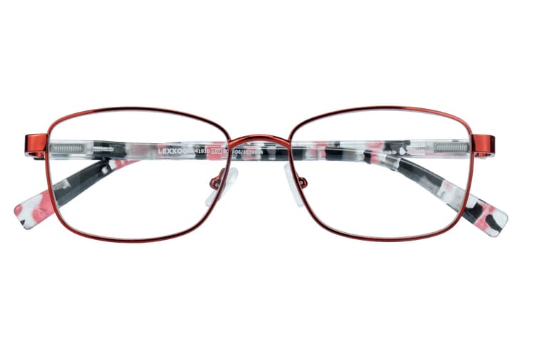 Reading glasses LEXXOO 4191 red closed Reading glasses LEXXOO 4191 red closed