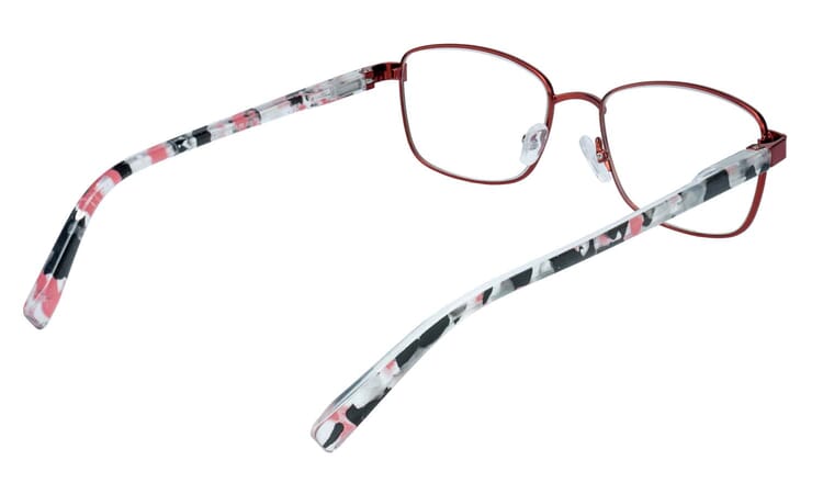 Lesebrille Lexxoo 4191 rot innen Lesebrille Lexxoo 4191 rot innen