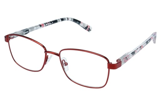 Reading glasses LEXXOO 4191 red sideways