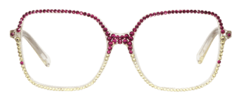Lily, strass-weiß-pink