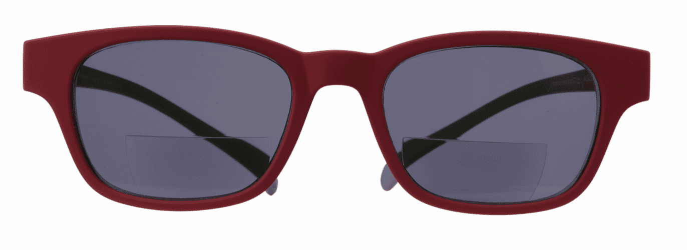 KLA-03SUNBIFO-RED-BERRY-GREEN_frontal No. 03 bifokal Red berry green