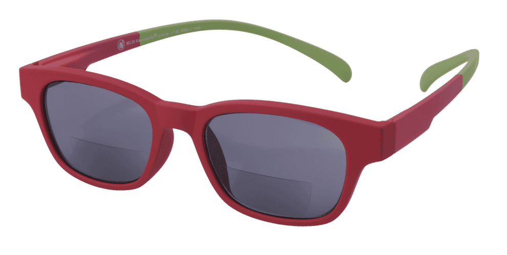 KLA-03SUNBIFO-RED-BERRY-GREEN_seitlich No. 03 bifokal Red berry green