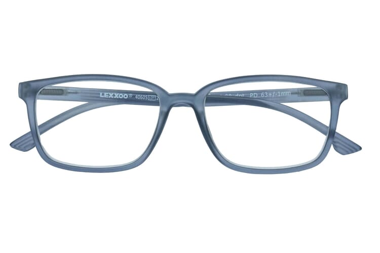 Lesebrille Lexxoo 4060B dunkelgrau geschlossen Lesebrille Lexxoo 4060B dunkelgrau geschlossen