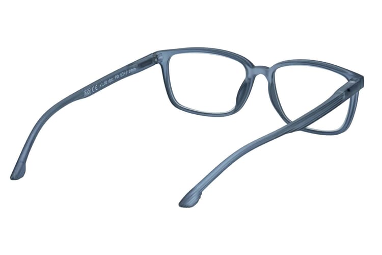 Lesebrille Lexxoo 4060B dunkelgrau innen Lesebrille Lexxoo 4060B dunkelgrau innen