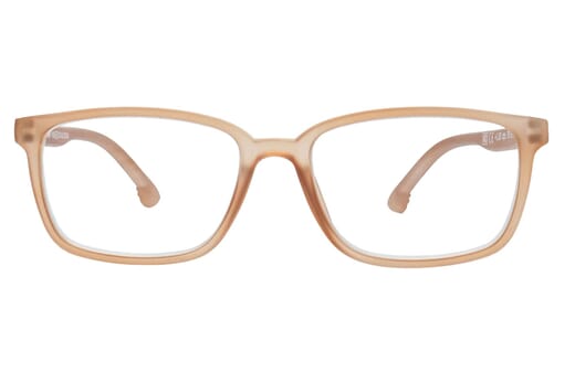 Lesebrille Lexxoo 4060B hellbraun frontal