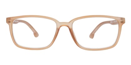 Lesebrille Lexxoo 4060B hellbraun frontal Lesebrille Lexxoo 4060B hellbraun frontal