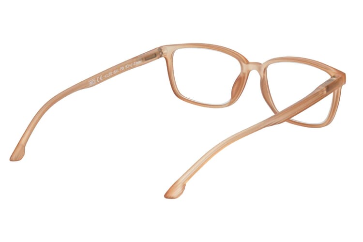 Lesebrille Lexxoo 4060B hellbraun innen Lesebrille Lexxoo 4060B hellbraun innen