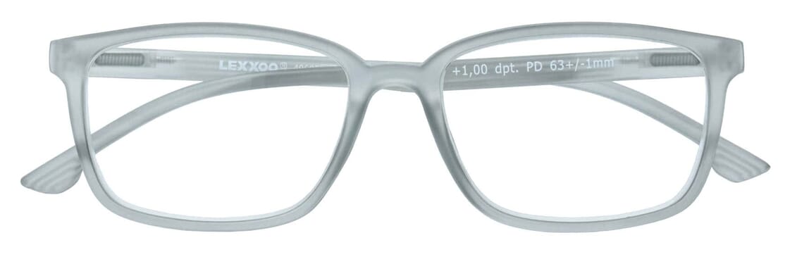 Reading glasses LEXXOO 4060B light gray closed Reading glasses LEXXOO 4060B light gray closed