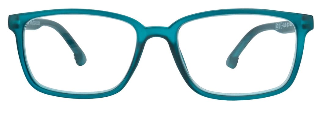 Lesebrille Lexxoo 4060B petrol frontal Lesebrille Lexxoo 4060B petrol frontal
