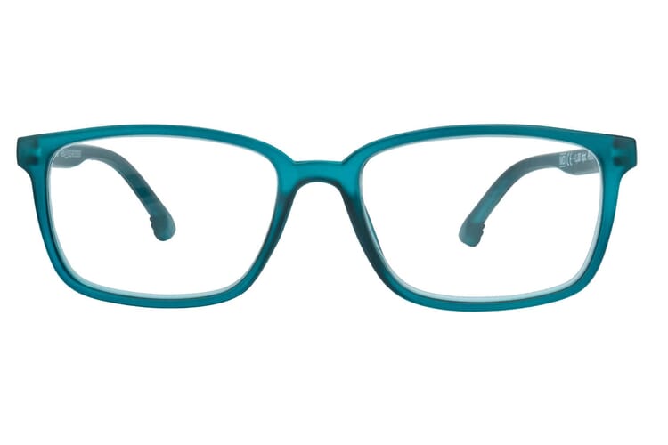 Lesebrille Lexxoo 4060B petrol frontal Lesebrille Lexxoo 4060B petrol frontal