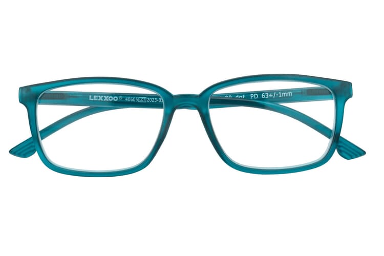 Lesebrille Lexxoo 4060B petrol geschlossen Lesebrille Lexxoo 4060B petrol geschlossen