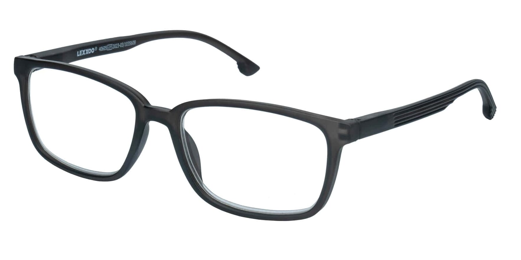 Lesebrille Lexxoo 4060B schwarz seitlich