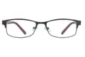 Lesebrille Lexxoo 4121B bronze frontal Lesebrille Lexxoo 4121B bronze frontal