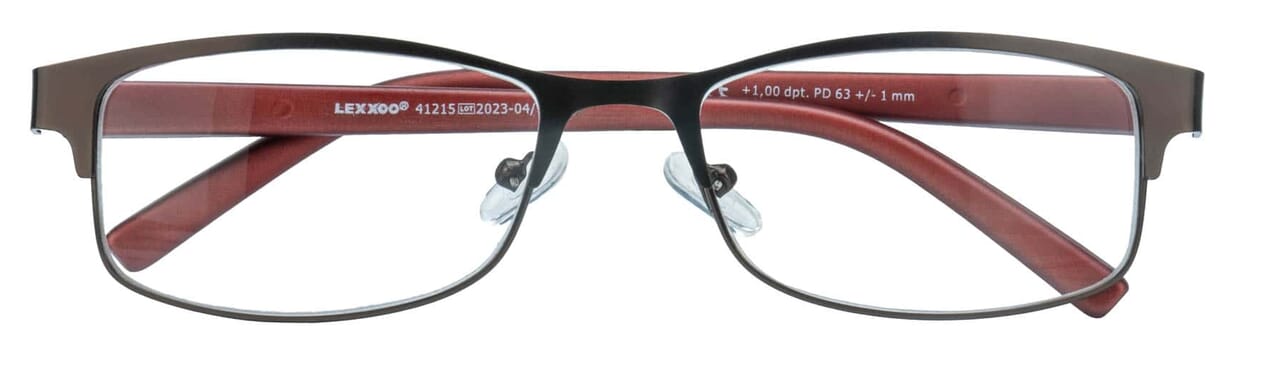 Lesebrille Lexxoo 4121B bronze geschlossen Lesebrille Lexxoo 4121B bronze geschlossen