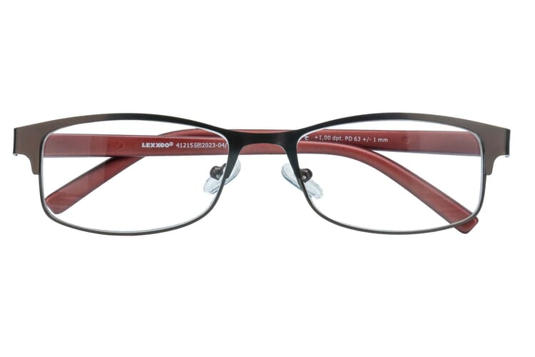 Lesebrille Lexxoo 4121B bronze geschlossen Lesebrille Lexxoo 4121B bronze geschlossen