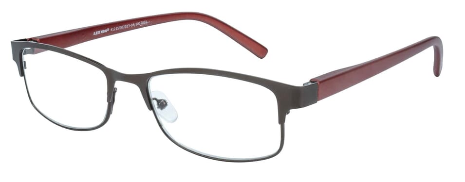 Lesebrille Lexxoo 4121B bronze seitlich Lesebrille Lexxoo 4121B bronze seitlich