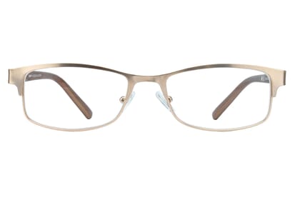 Lesebrille Lexxoo 4121B gold frontal Lesebrille Lexxoo 4121B gold frontal