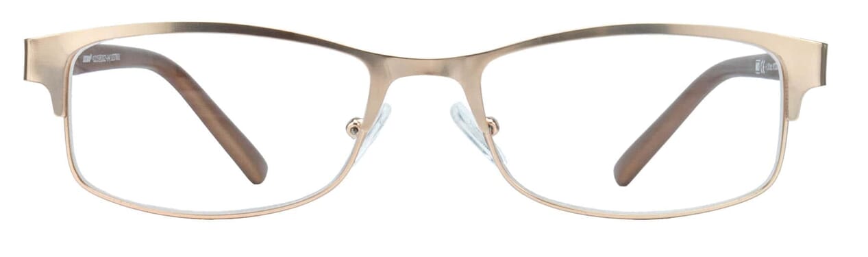 Lesebrille Lexxoo 4121B gold frontal Lesebrille Lexxoo 4121B gold frontal