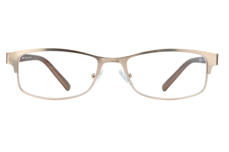 Lesebrille Lexxoo 4121B gold frontal Lesebrille Lexxoo 4121B gold frontal