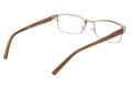 Lesebrille Lexxoo 4121B gold innen Lesebrille Lexxoo 4121B gold innen