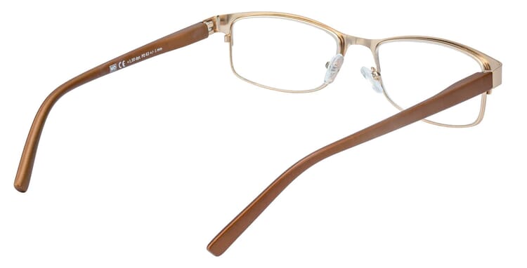Lesebrille Lexxoo 4121B gold innen Lesebrille Lexxoo 4121B gold innen