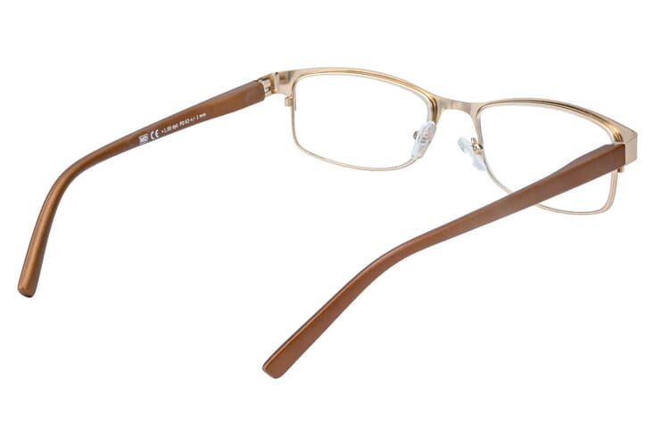 Lesebrille Lexxoo 4121B gold innen Lesebrille Lexxoo 4121B gold innen