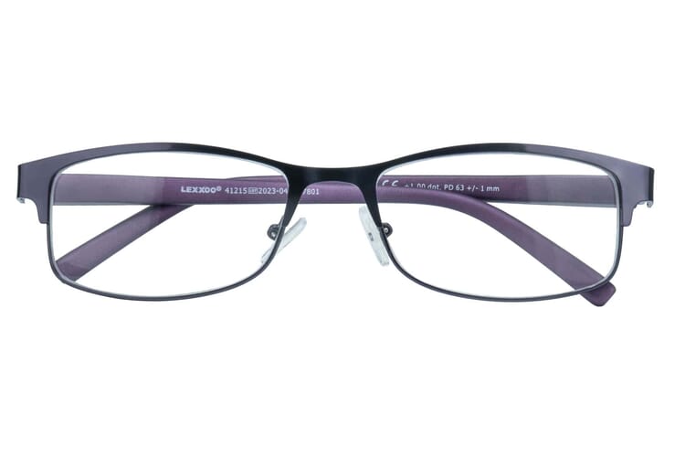 Lesebrille Lexxoo 4121B lila geschlossen Lesebrille Lexxoo 4121B lila geschlossen