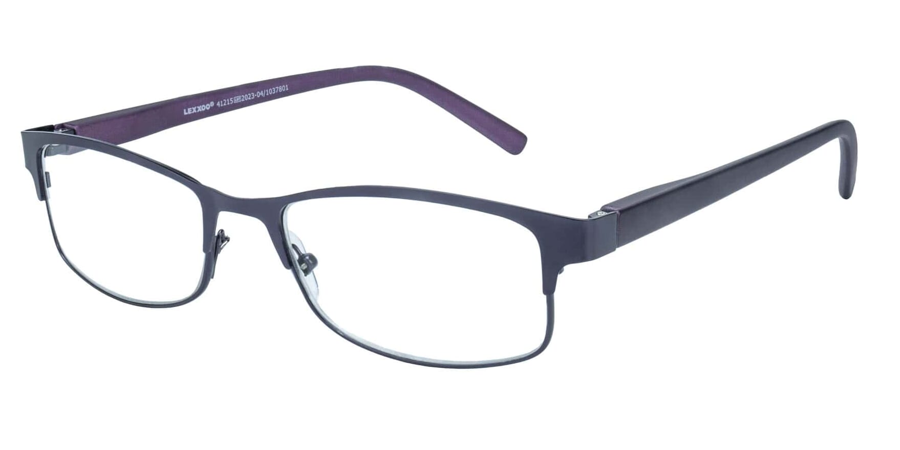 Lesebrille Lexxoo 4121B lila seitlich