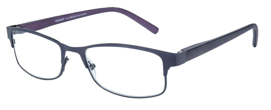 Lesebrille Lexxoo 4121B lila seitlich Lesebrille Lexxoo 4121B lila seitlich