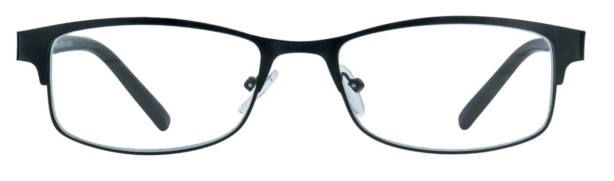 Lesebrille Lexxoo 4121B schwarz frontal Lesebrille Lexxoo 4121B schwarz frontal