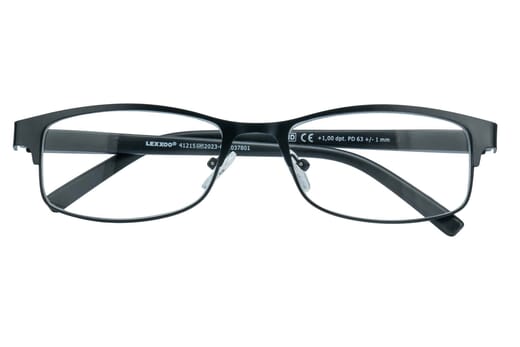 Lesebrille Lexxoo 4121B schwarz geschlossen