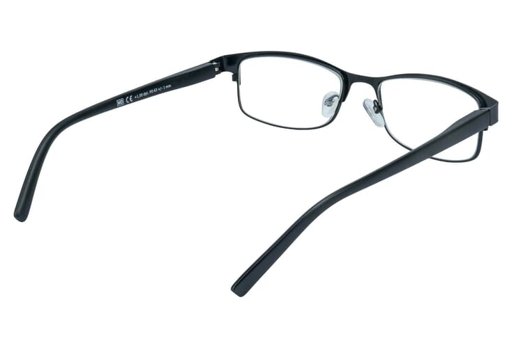 Lesebrille Lexxoo 4121B schwarz innen Lesebrille Lexxoo 4121B schwarz innen