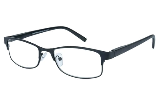 Lesebrille Lexxoo 4121B schwarz seitlich