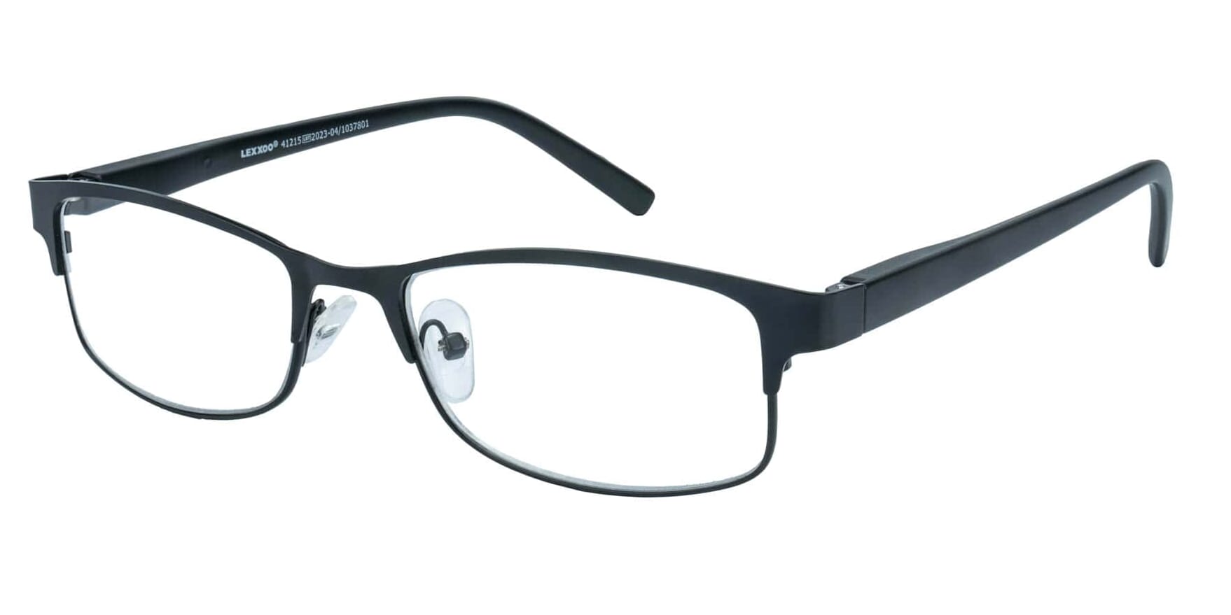 Lesebrille Lexxoo 4121B schwarz seitlich
