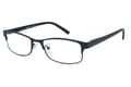 Lesebrille Lexxoo 4121B schwarz seitlich Lesebrille Lexxoo 4121B schwarz seitlich