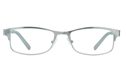 Lesbrille Lexxoo 4121B silber frontal Lesbrille Lexxoo 4121B silber frontal