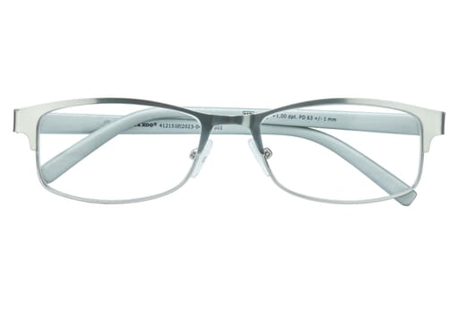 Lesbrille Lexxoo 4121B silber geschlossen