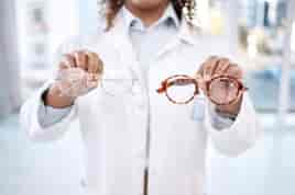 Gleitsichtbrille und Lesebrille