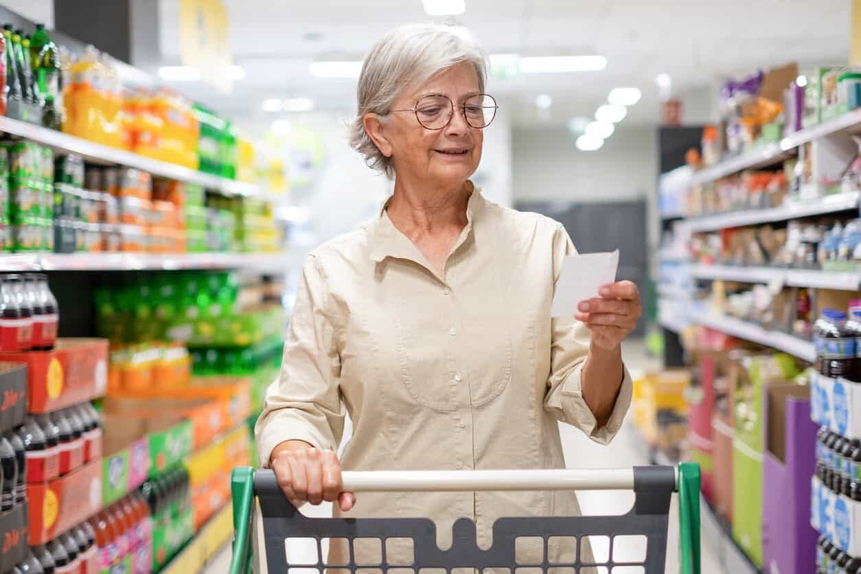Lesebrille Supermarkt