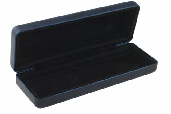 Klammeraffe Etuis Dunkelblau offen